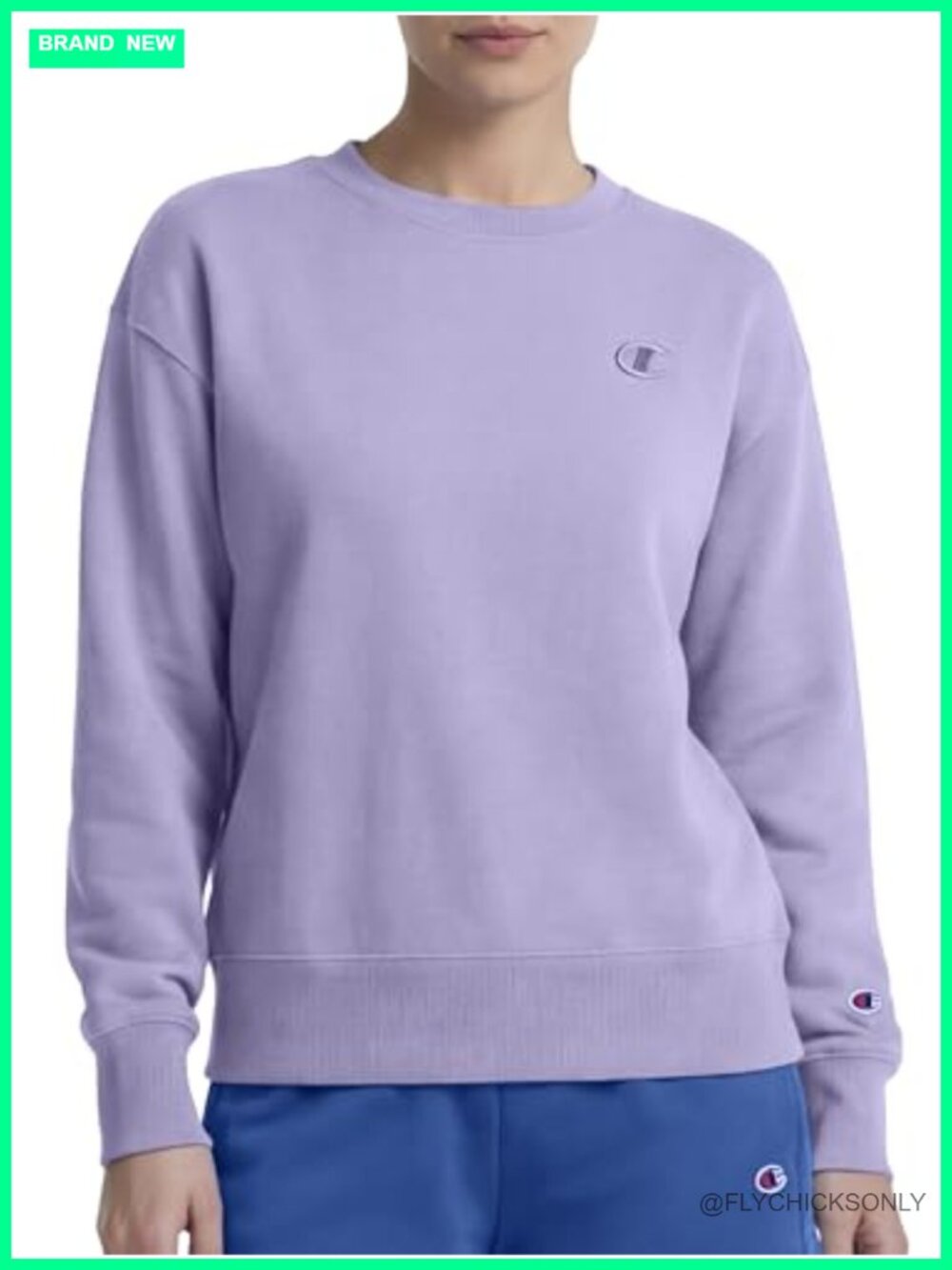 Midweight Fleece Crewneck Sweatshirt Standard Fit Pullover Activewear